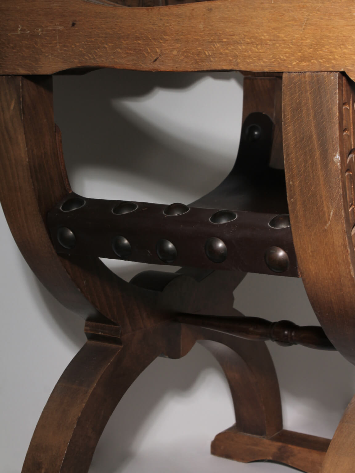 Renaissance Revival Dante Oak Chair, 1850s, Sweden