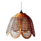 Openwork bamboo suspension