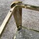 Bronze coffee table signed J.T. Lepelletier for Broncz 1960 111cm