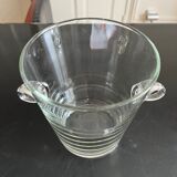 Glass ice bucket