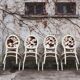 Baroque Style Wooden Dining Chairs, 1980