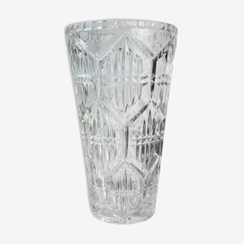 Vintage Art Deco style glass vase