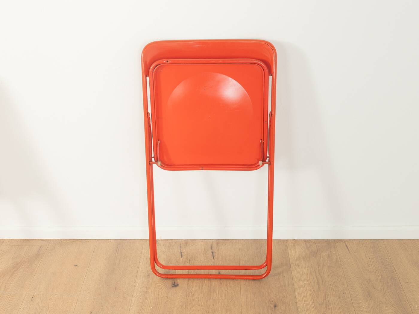 Timeless TED folding chairs by Niels Gammelgaard for IKEA from the 1970s in red (set of 4)