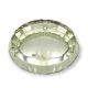 Modern mirrored crystal beveled ashtray, Italy 1940s