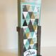 Accessoire de cheminee porte-allumettes vintage