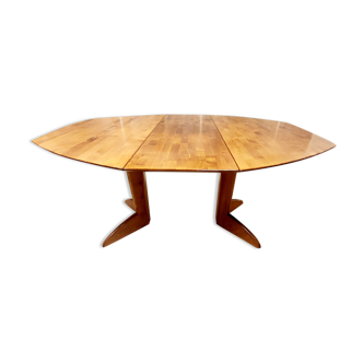 Table en bois massif extensible à 155 cm