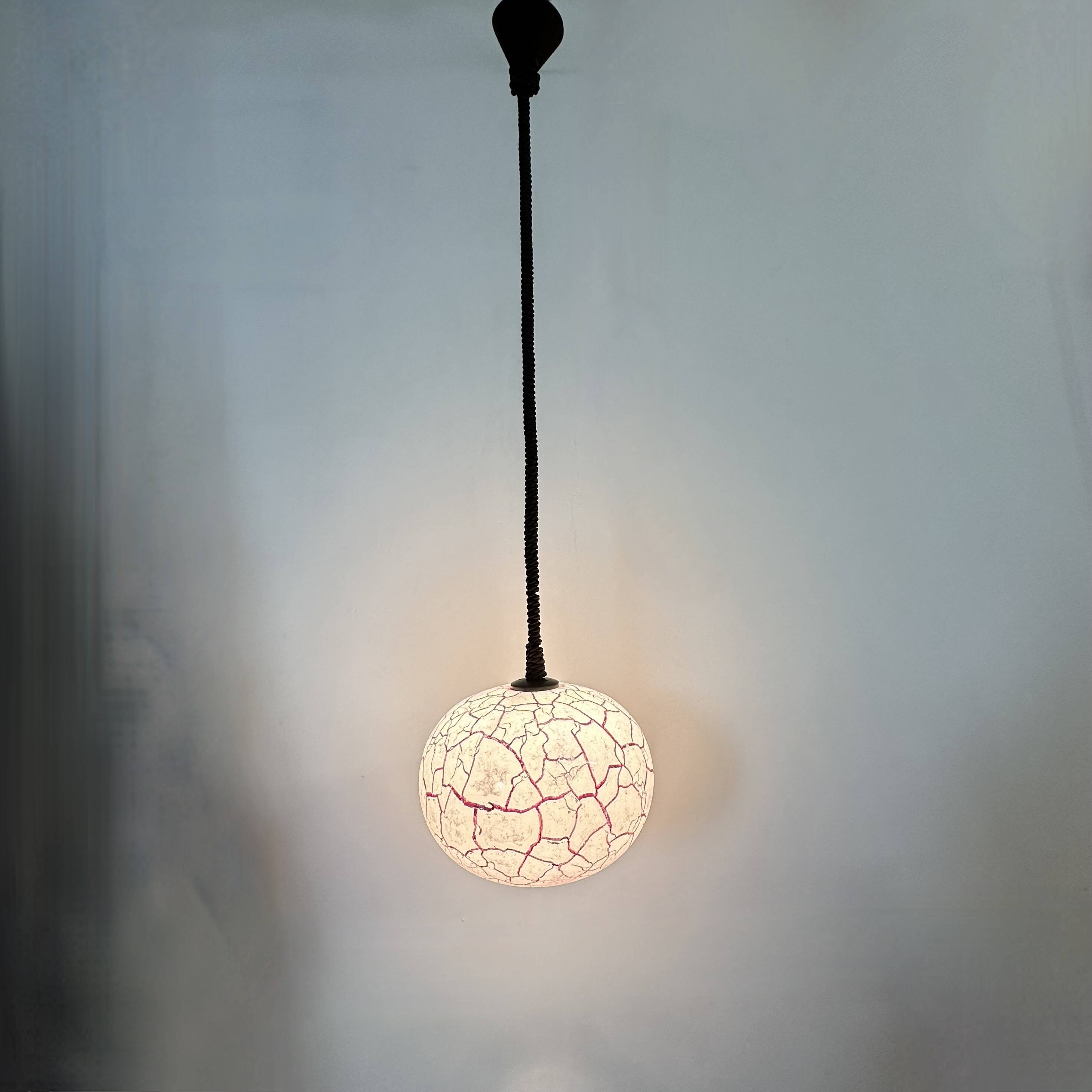 Mid-century design hanging lamp , 1970s