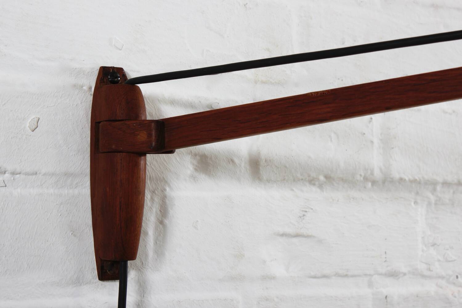 Vintage Teak Lampe Scandi Design Luxus Schweden Mid Century