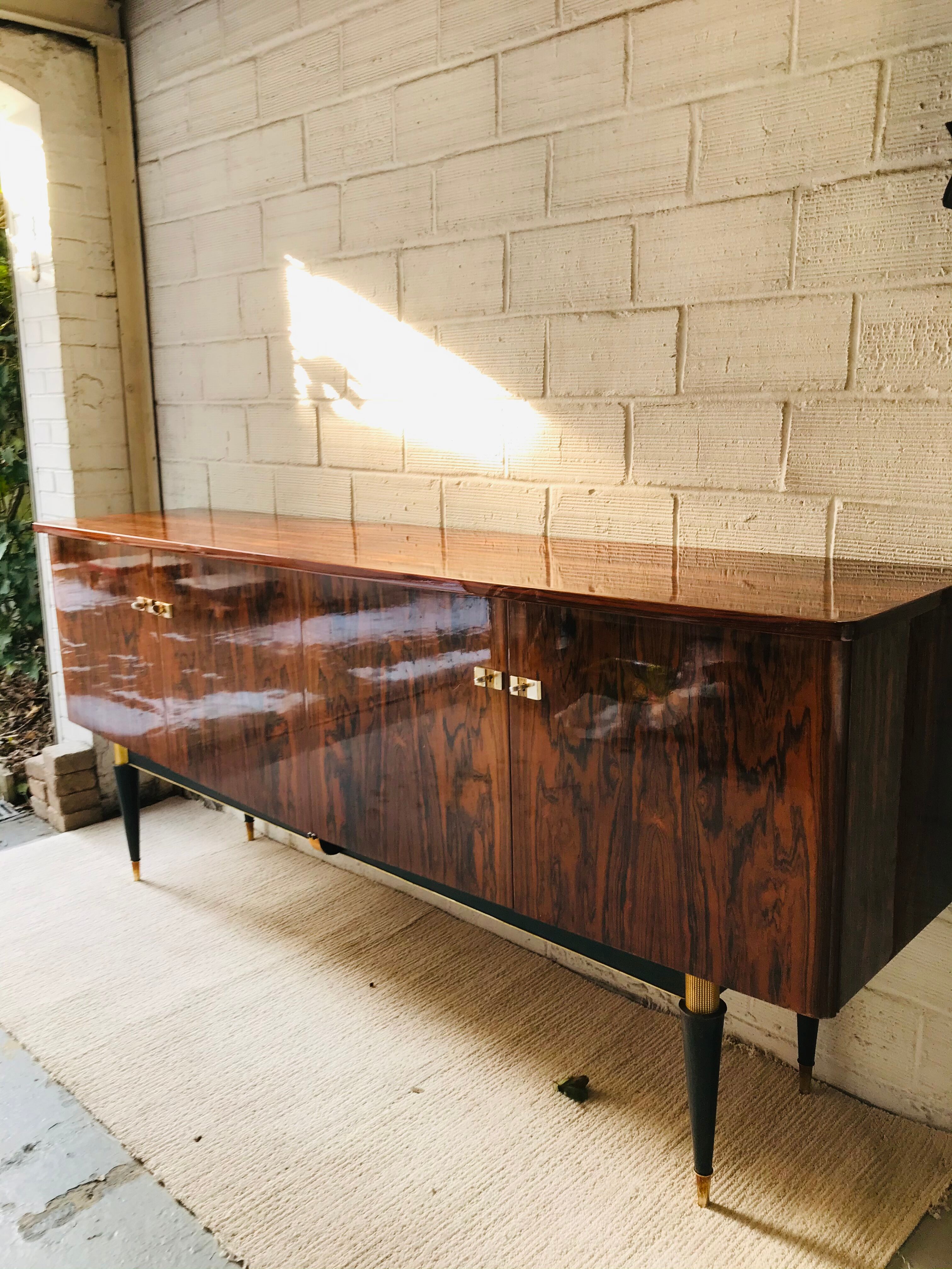 Rosewood buffet line 1960
