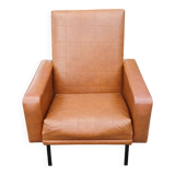 Vintage 50s/60s Brown Skai Armchair