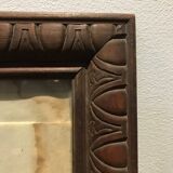 Wooden frame and glass