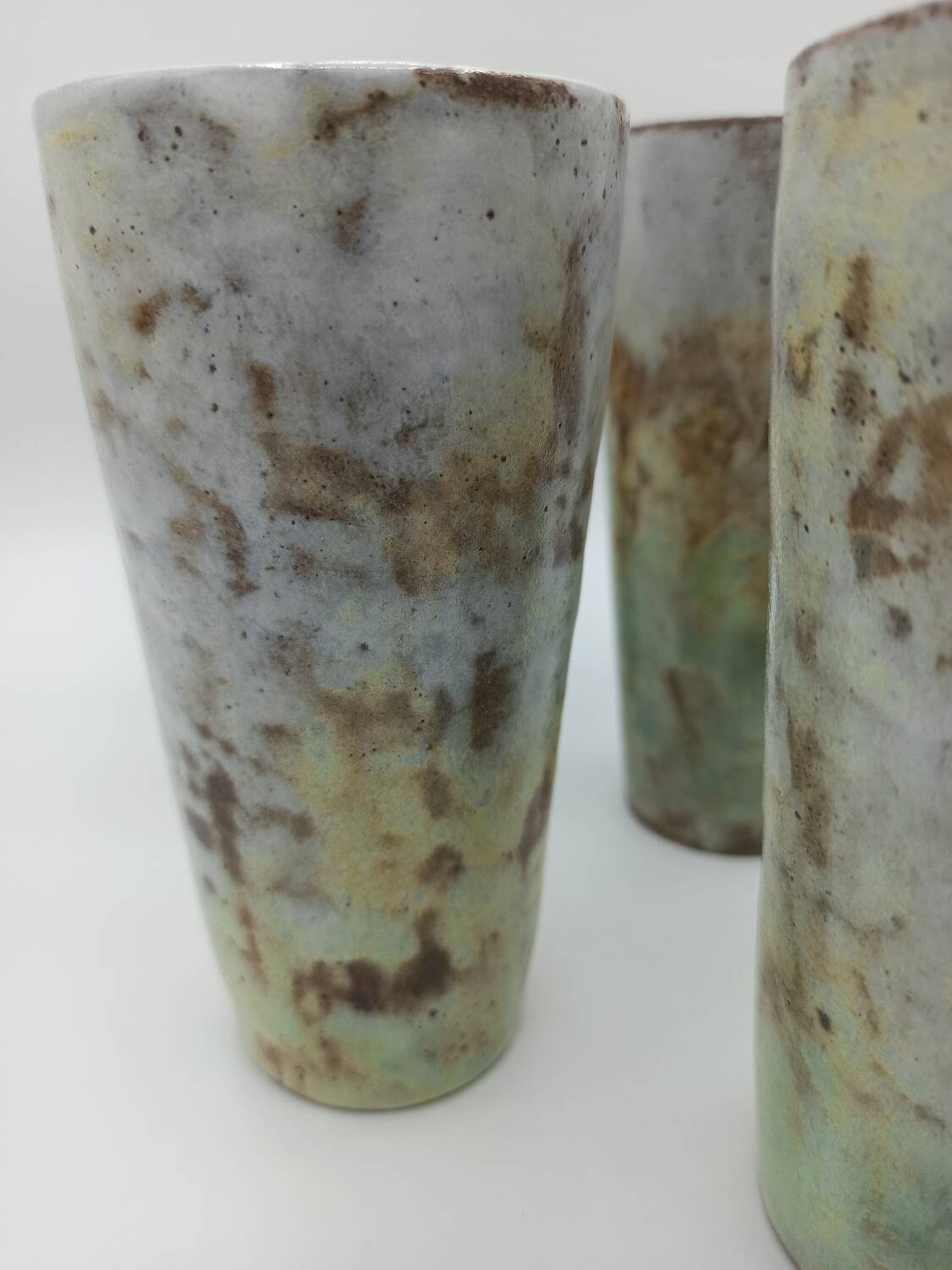 Vintage ceramic cups - Alexandre Kostanda - Vallauris