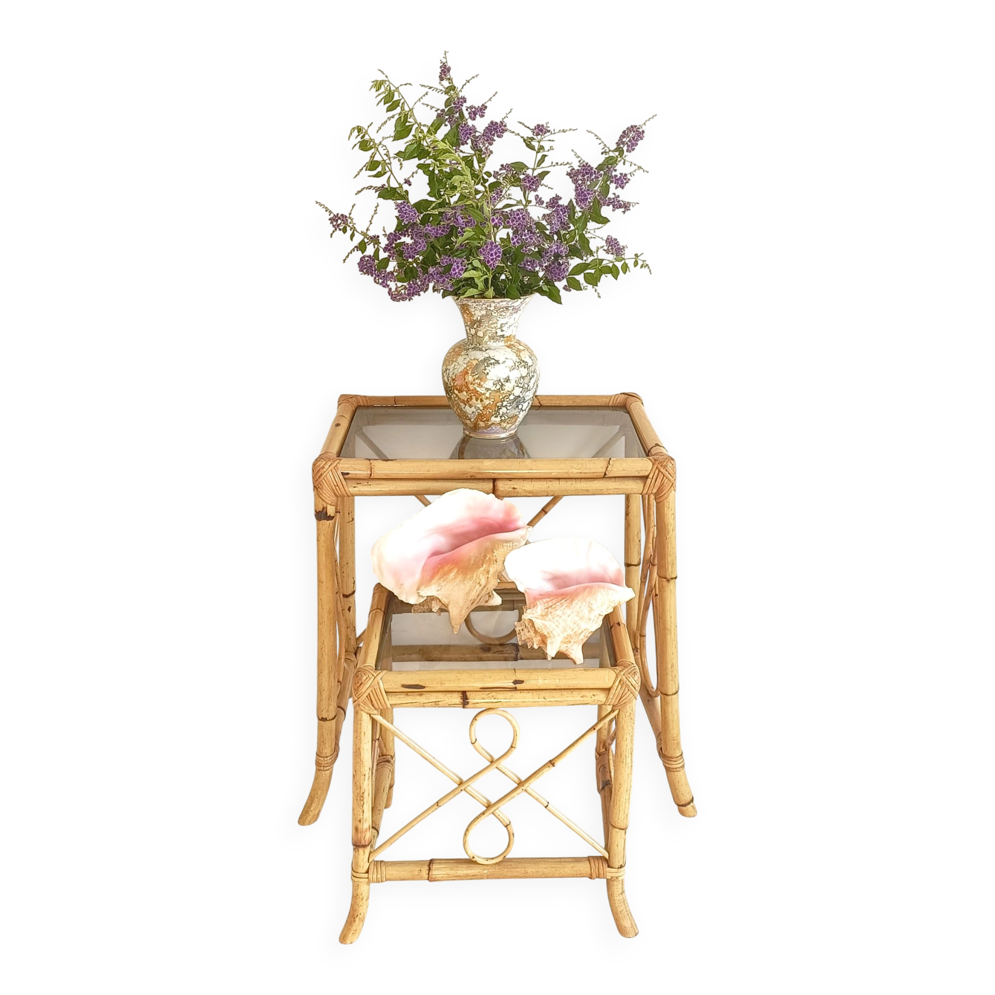 Mid-Century Modern Handmade Porcelain Vase by Hispania CH, 1970s