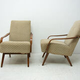 Pair of midcentury armchairs by Jaroslav Šmídek, 1960´s