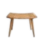 Stool - Teak - Cane weave - Danish design - 1960s.