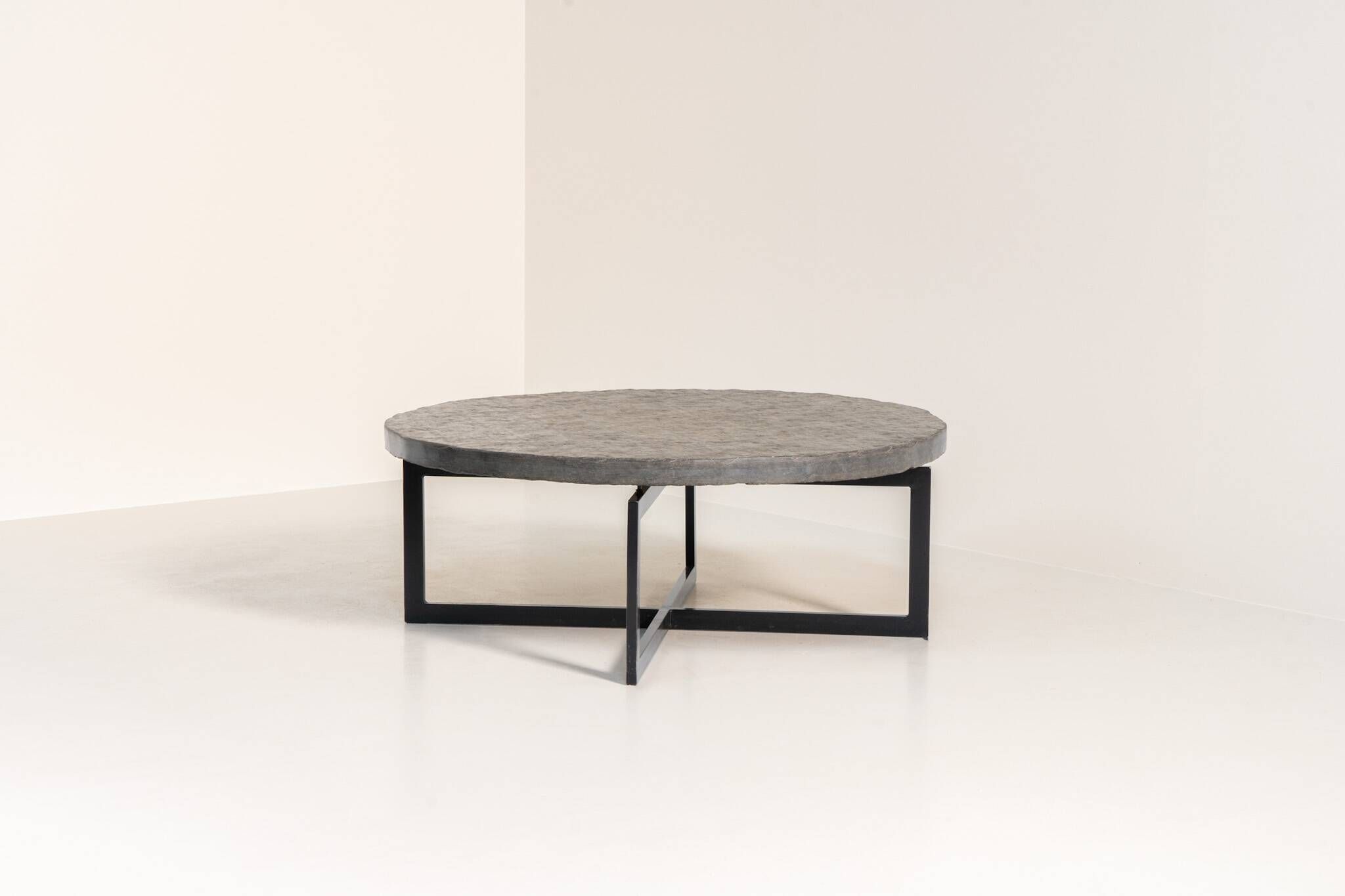 Table basse en ardoise norvégienne