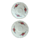 Lot 2 coffee sub-cups Obernai Sarreguemines