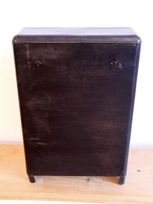Small industrial metal cabinet