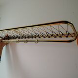 Pretty wall coat rack from the 60s