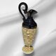 Large French fat lava pitcher/carafe, new condition, Vallauris