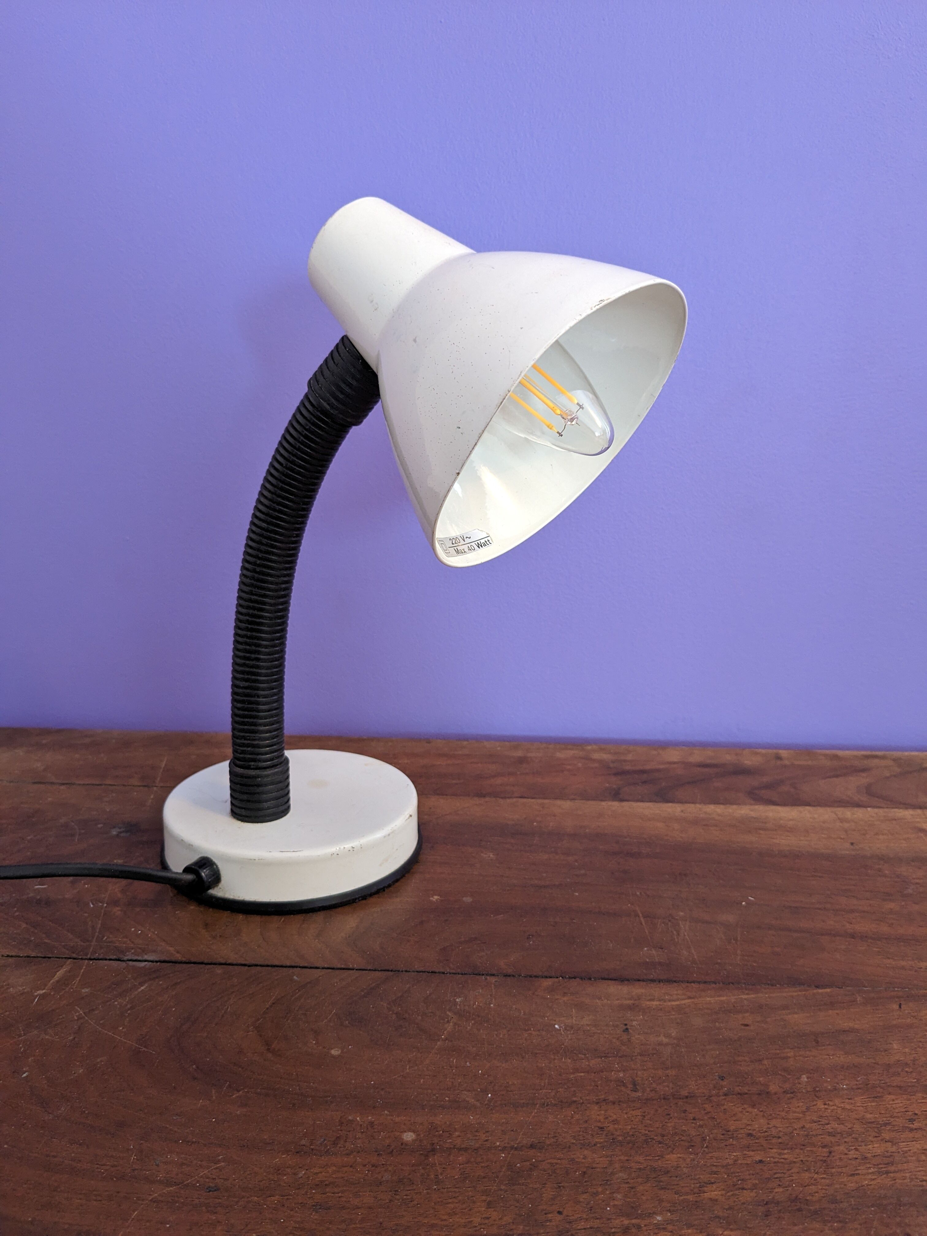 Vintage desk lamp by Veneta Lumi