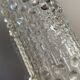Vase en verre candle wax