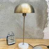 Lampe à pied doré
