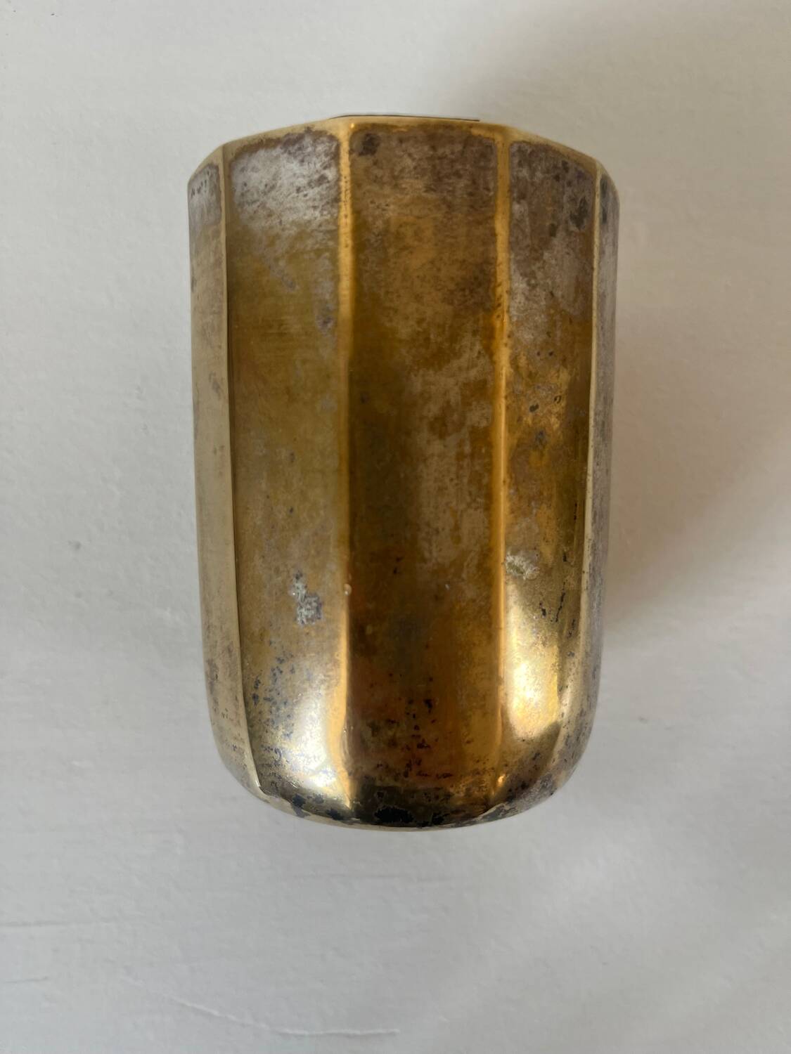 LeNôtre silver metal tumbler