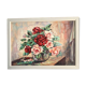 Paint oil bouquet of roses