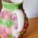 Pastel fruit slip pitcher