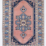 6x9 oushak vintage rug, 186x267cm