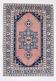 6x9 oushak vintage rug, 186x267cm
