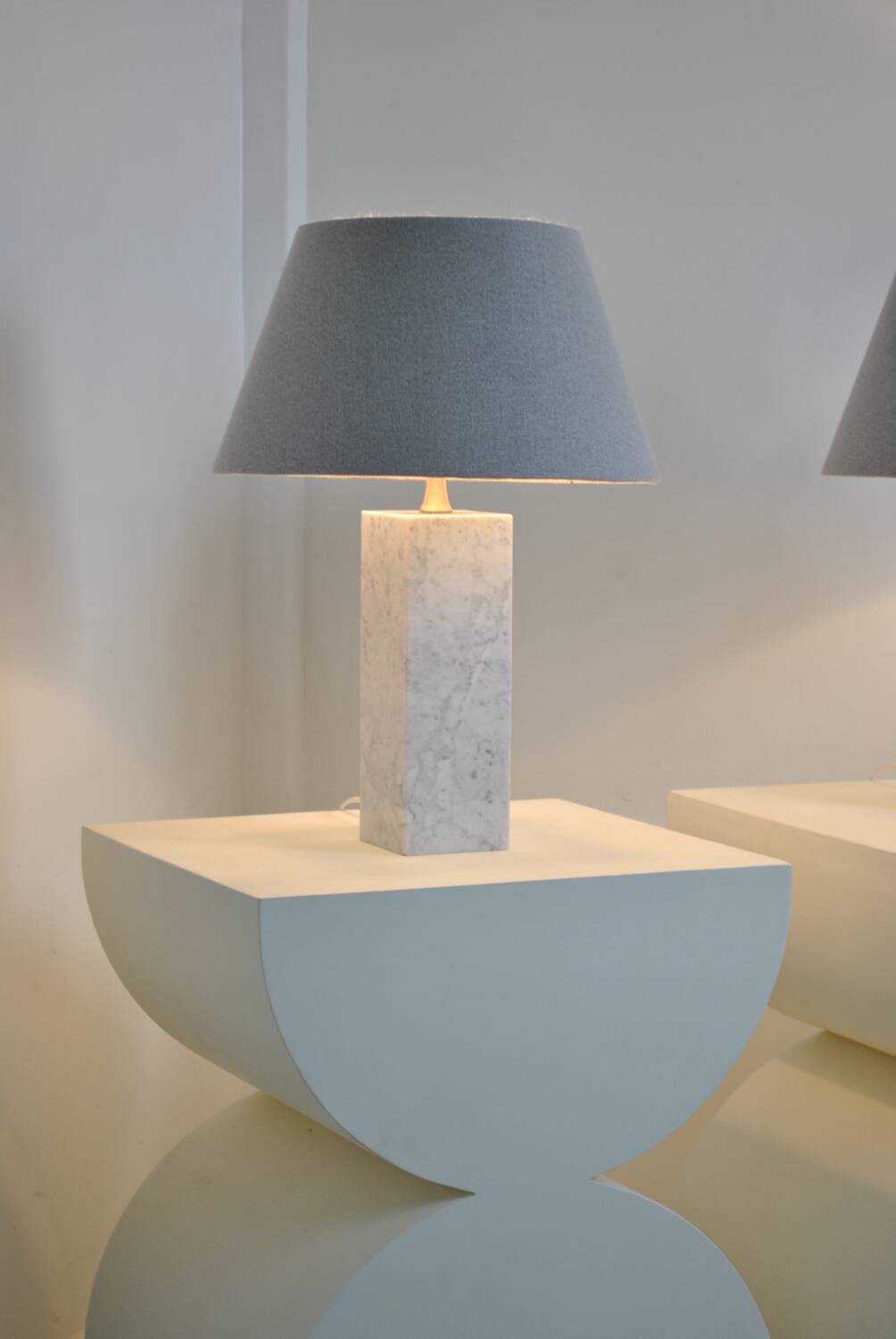 Pair of Barbier house lamps 1960