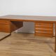 Teak Model 70 Desk by Kai Kristiansen for Feldballes Møbelfabrik, 1960s