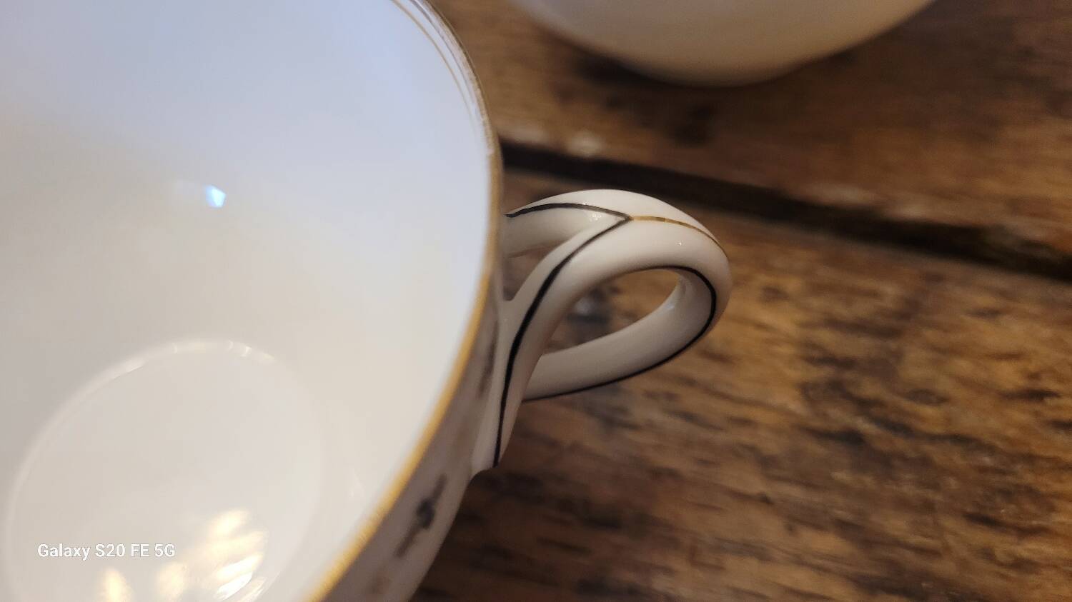 5 fine porcelain cups