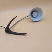 Green metal cocotte lamp from the 1950s.