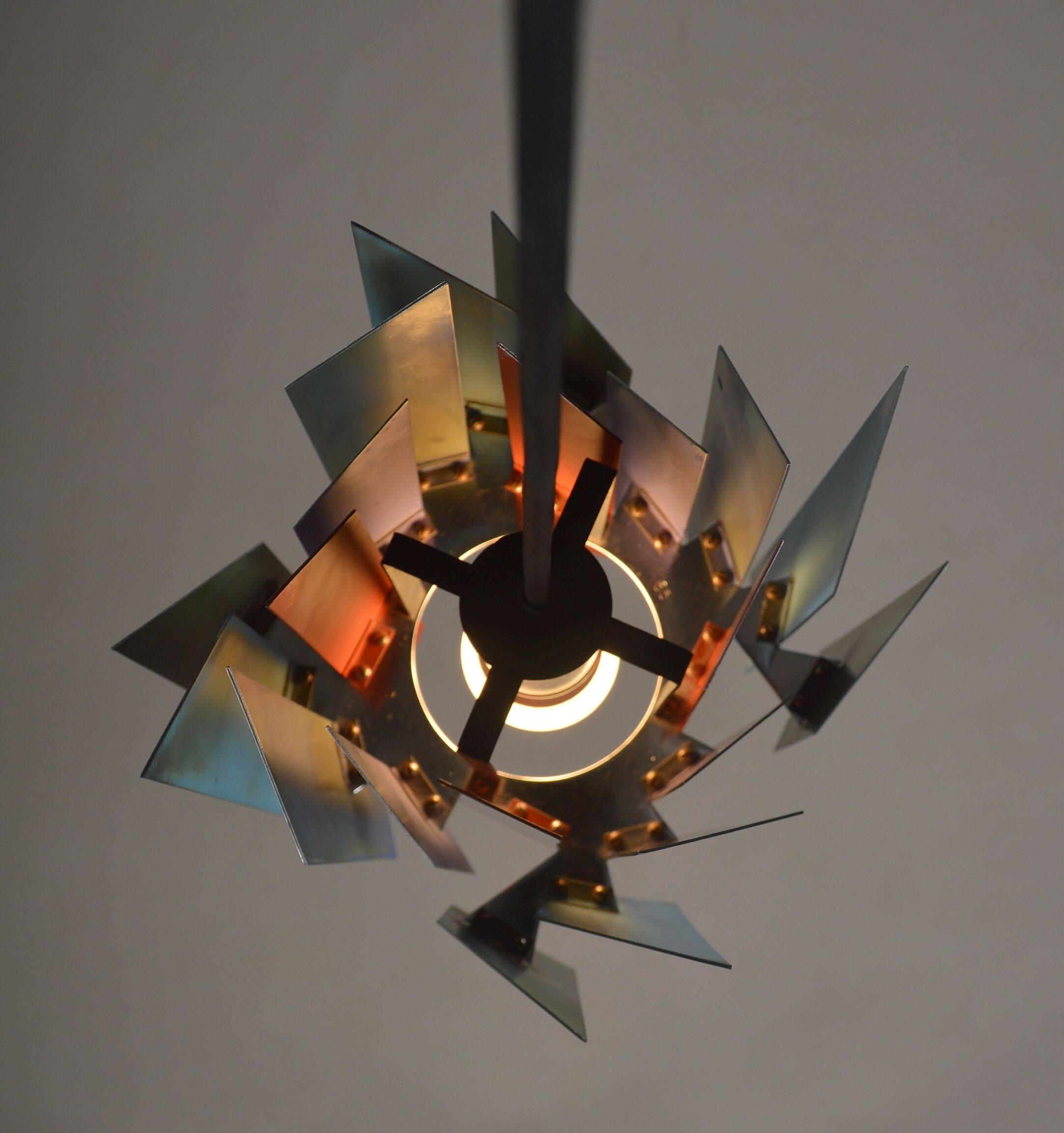 Lampe danoise Tivoli Divan 2 conçue par Simon Henningsen pour Lyfa, années 1960