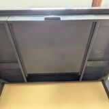 Industrial metal desk