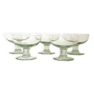 Set of 70's ice cream cups