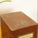 Coffret avec couvercle liège