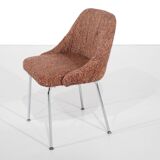 Tweed dining chair by Le Mobilier International, 1960s