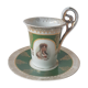 Tasse à café style empire signé FCH