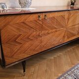 Buffet in rosewood and sycamore