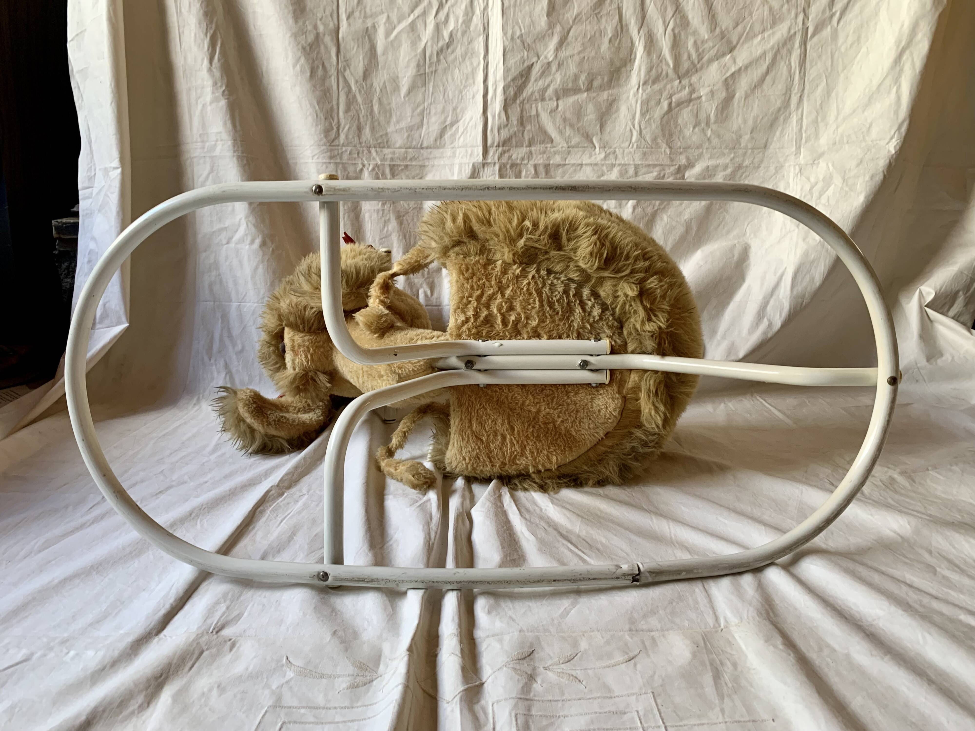 Vintage toy - rocking poodle