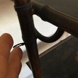 Écran de cheminée en bambou orientable décor asiatique