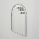 Miroirs à ampoules en plastique blanc par Carrara & Matta, 1970