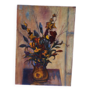 Flower picture in a vase