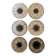 Set of 6 PTT Union Kongress plates
