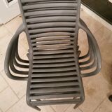 Lot of 4 Philippe Starck chairs for Driade Pip-e
