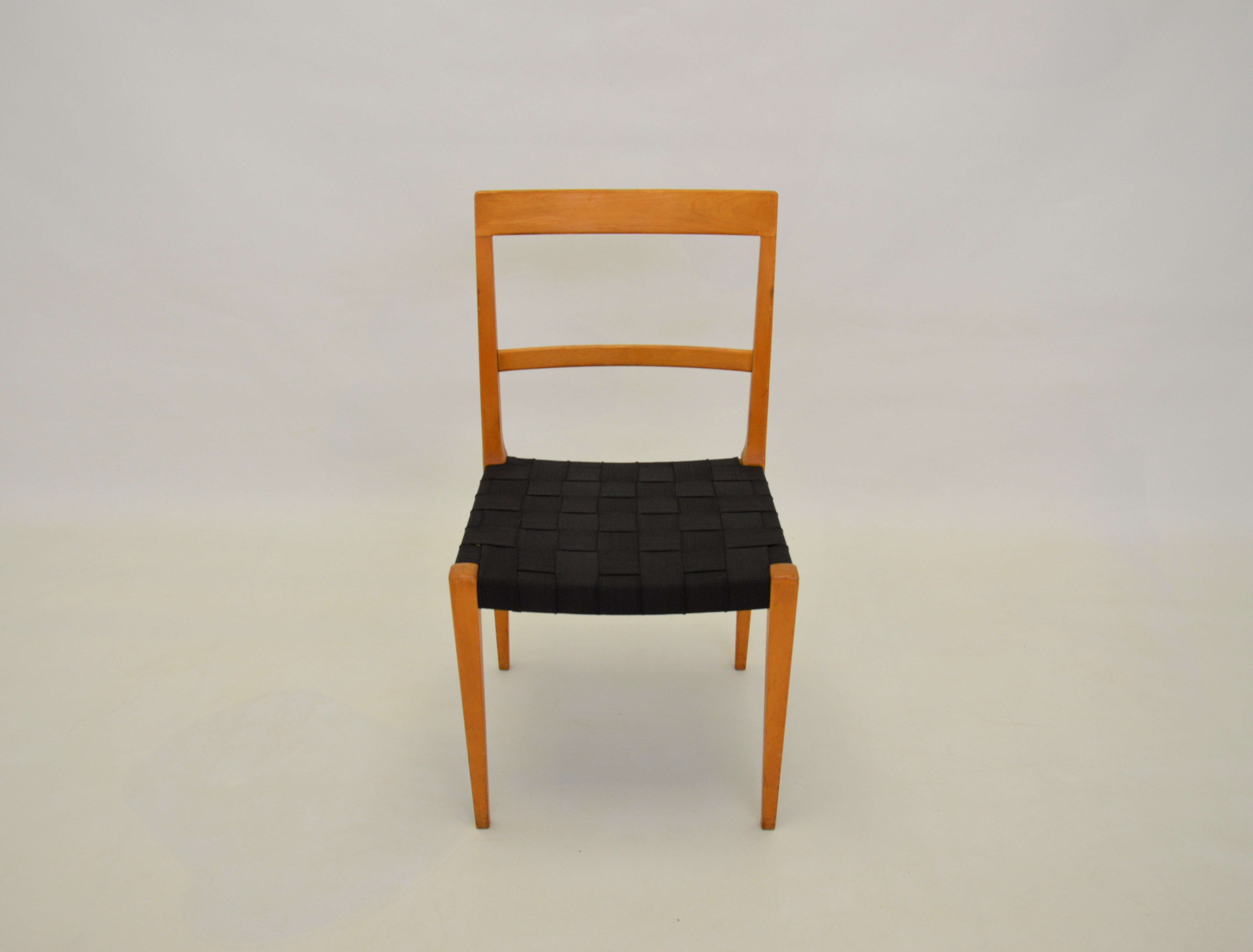 Set of 6 dinning chairs  Bruno Mathsson Mimat Mi 401